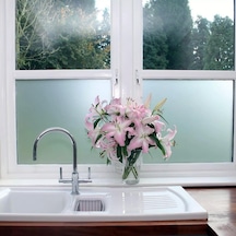 X1Mt Yapışkanlı Cam Kumlama Folyosu Buzlu Cam Folyosu Filmi 1Mt X