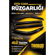 Volkswagen Passat B8 2015-2025 Mügen Cam Rüzgarlığı 4'lü Takım