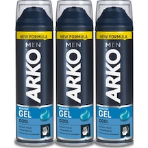 Arko Men Cool Tıraş Jeli 200 ml 3 Adet