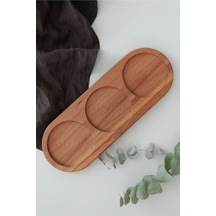 105 10,5 Cm Çap Ahşap Stant Yr.00001235 Ahşap Çok Renkli