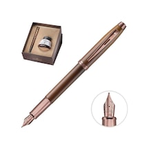 Sheaffer 9374-0 100 Serisi Dk M Kahve+mürekkep Set Çok Renkli