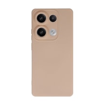 Herşeytrend Xiaomi Redmi Note 13 4g Kılıf Nano İçi Kadife Silikon - Pudra Çok Renkli