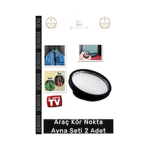 Ayna Genişletilmiş Görüş Açısı Yan Ayna Güvenli Mükemmel Sürüş Deneyimi Araç Kör Nokta Ayna Seti 2