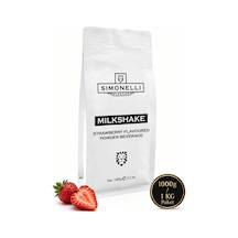 Simonelli Çilek Aromalı Toz Milkshake Karışımı 1 KG