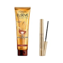 L'oréal Paris Telescopic Maskara - Siyah &amp Elseve Mucizevi Yağ Saç Güzelleştirici Krem 150 Ml - Kuru Ve Sert Sa Diğer