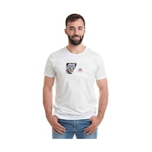 Scarface Money Metal Rock Music Müzik Baskılı Beyaz Erkek Tshirt