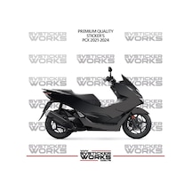 Honda Pcx 2021-2024 Kaplama Sticker Çift Renk Motor Kaplama Modeli Hazır Kit Yüksek Kalite 30342504