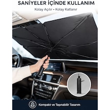 Renault Symbol Dacia Sandero Opel Corsa Ford Ka Peugeot 208 Uyumlu Oto Şemsiye Yeni Nesil