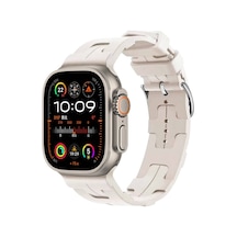 Lexroo Watch Ultra 49mm Krd-92 Silikon Kordon - Starlight