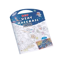 Uzay Macerası Dev Boyama Posteri