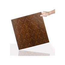 3 Boyutlu Duvar Paneli Kabartmalı Salon Desenli Pvc 41x41 Cm/ 6 Adet /1 M²