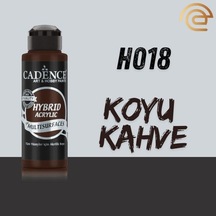Cadence Hybrid Multisurface Akrilik Boya 120 Ml H018 Koyu Kahve