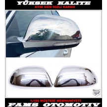 Skoda Superb Krom Ayna Kapağı 2 Prç. 2008-2015 Arası P.çelik
