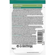 Purina Pro Plan Maintenance Sos İçinde Sığır Etli Kısırlaştırılmış Kedi Maması 85gr Pouch X 26 Adet 103 Ivory