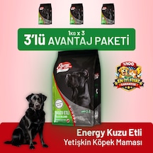 Dog Food Energy Kuzu Etli Yetişkin Köpek Maması - 3 Adet