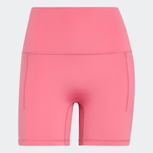 Adidas Studio All Me Booty Kadın Pembe Kısa Tayt Kx3142