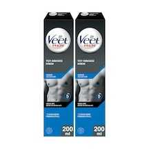 Veet Tüy Dökücü Krem Erkeklere Özel Hassas Ciltler için 2 x 200 ML
