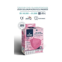 Musk Ffp2 Maske Pembe 10 Adet