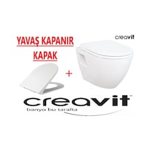 Creavit Tp325 Terra Asma Klozet + Ultima Duroplast Hidrolik Yavaş