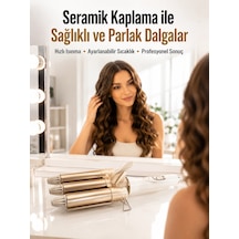 Bukle Saç Maşası - Kolay Kullanım, Sağlıklı Bukleler Yüksek Isılı