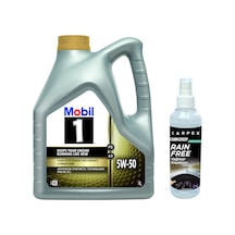 Mobil 1 Fs X2 5W-50 Motor Yağı 4 L + Carpex Cam Yağmur Kaydırıcı