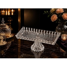 Roykıng Jtele Dikdörtgen Ayaklı Sunum Tabağı 29x15 Cm