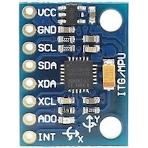 Mpu-6050 6 Eksen Imu Sensör Modülü Ivme Ölçer Y-521 Gyro Accelometer