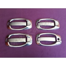 Woc Chrome Citroen Nemo Krom Kapı Kolu 2008 Sonrası 4 Kapı 8  Parç