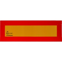 Mega Oto Market Opersan Reflektör Çekici Römork Tır Kamyon Tabel 1 Mm Aluminyum Sac 19,5x56,5 Cm Uzun Dikdörtgen 1 Adet