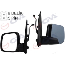 Dış Dikiz Aynası Sol Fıorıno-bıpper-nemo 07 Elektrikli+ısıtmalı+astarlı+konveks 5 Fiş Vm-6115ehpl