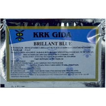 Krk Gıda Toz Gıda Boyası Mavi 9 G