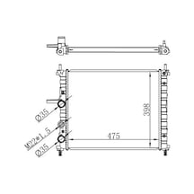 Orıs Bfı004022 Motor Radyatoru 46514942 46525657