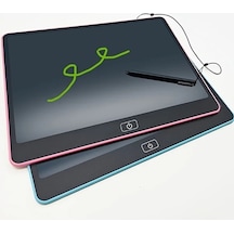 Trendooze Gaojunshop01 16 Lcd Çizim Tableti - Açık Mavi, Eğitici Doodle Tahtası Açık Mavi