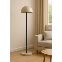 Slimdome Metal Lambader Oturma Odası & Yatak Odası & Salon Lambader Krem