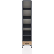 Hyperion Dolap 5 Raflı Tek Çekmeceli 44x44x221 Antrasit-çam Antrasit