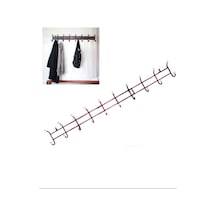 Hubrendy Tedarik 10'lu Lüx Duvar Askısı Royaleks-56409 Diğer