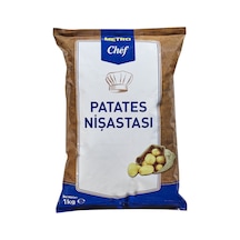 Metro Chef Patates Nişastası 1 Kg - Pastacılık Ve Unlu Mamuller İçin 6'li Avantaj Paketi - 6 Ad Tarı