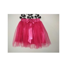 Bba Tulle Store Kız Çoçuk Tütü Etek,kız Çoçuk Tül Etek, Astarlı Tütü 23nisan Etek Pembe Pembe