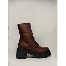 Castle Black Yldz-52671-1 Hakkiki Deri Kadın Bot Taba Castle Black Yldz-52671-1 Hakkiki Deri Kadın Bot Taba