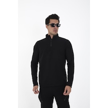 Camp Scoutland Camp136 Outdoor Tactical Su iticili Erkek Taktik Sweatshirt - Siyah