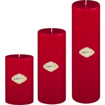 Big Set Mum Çap 7 Cm Kırmızı Kirmızı