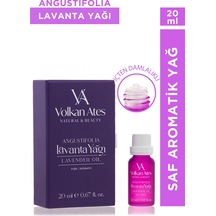 Volkan Ates Natural & Beauty Lavandula Angustifolia Saf Lavanta Yağı İçten Damlalıklı 20 Ml