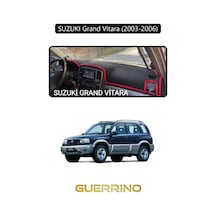 Suzukı Grand Vitara 2003-2006 Torpido Koruma Halısı Siyah Kenar