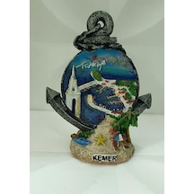 Çapa Biblo Deniz Şemsiye Kule Dekoratif Obje Masa Üstü Ofis Dekor Kemer Türkiye Yazılı