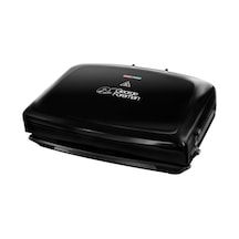 George Foreman Family Fitness Izgara, Panini Ve Sandviç Grill, 32.5 X 18 Cm Izgara Yüzeyi, Siyah 24330-56