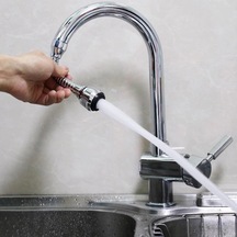 2 Fonksiyonlu Esnek Musluk Başlığı Tasarruflu Perlatör 324324