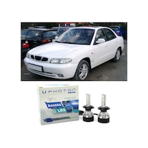 Daewo Nubira Led Xenon Uzun + Kısa Far Ampulü H4 Access Yeni Seri Beyaz