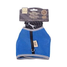 Havalı Dokuma Kedi Ve Gezdirme Tasması Medium Royal Mavi 1x25-35 Cm