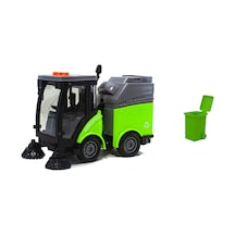 1/16 Ölçek Oyuncak Çöp Temizleme Kamyonu Işıklı Sesli