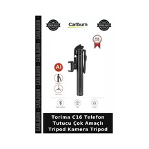 Torima C16 Telefon Tutucu Çok Amaçlı Tripod Kamera Tripod Mobil Ayak Kayıt Ayağı Cihaz Standı